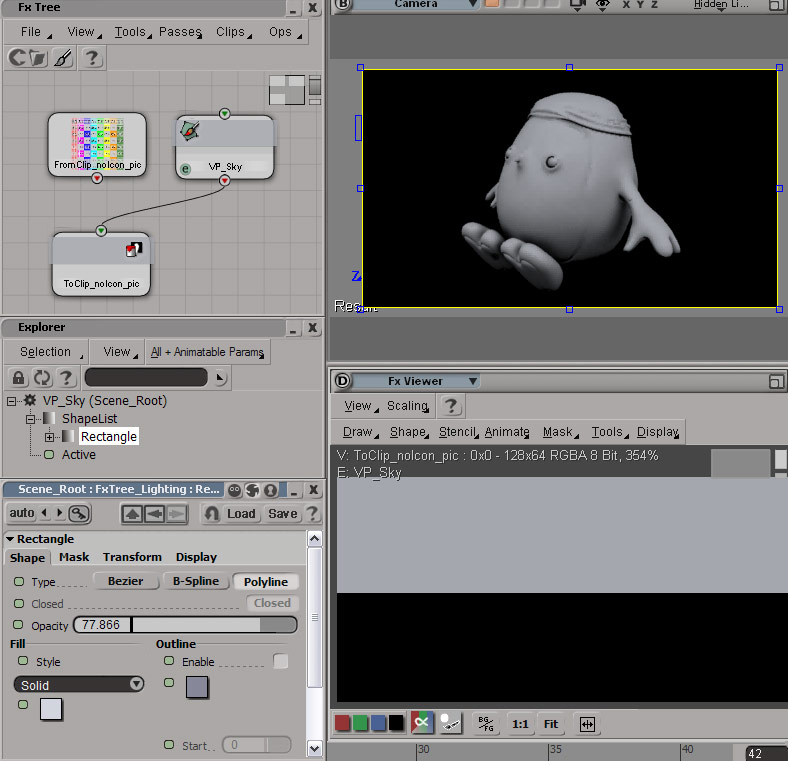 XSI Layout example
