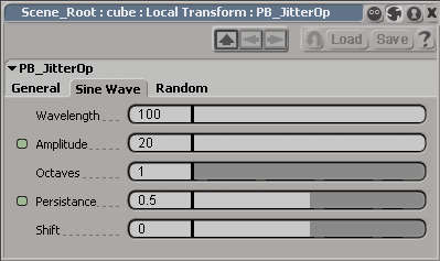 The sine tab of PB_Jitter